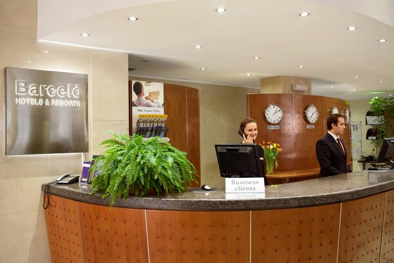 Hotel Occidental Praha Interno foto
